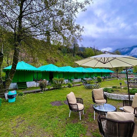 Himalayan Riverside Swiss Cottage Tents, Manali Eksteriør billede